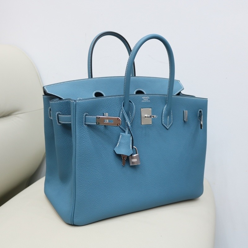 75 BIeu Jean togo Birkin 35 PHW