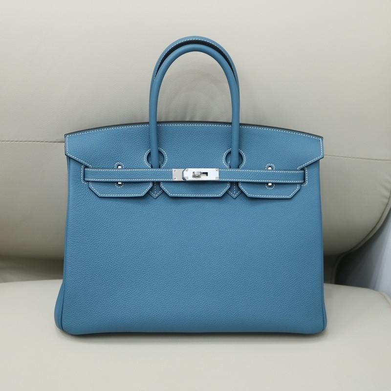 75 BIeu Jean togo Birkin 35 PHW
