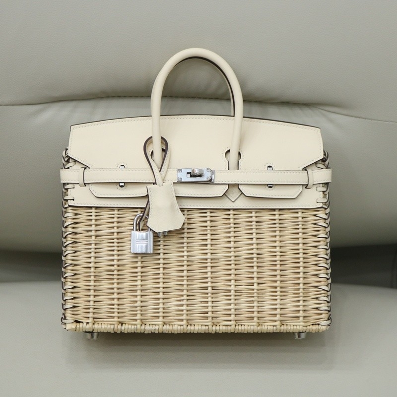 Birkin 25 picnic Nata Swift with phw
