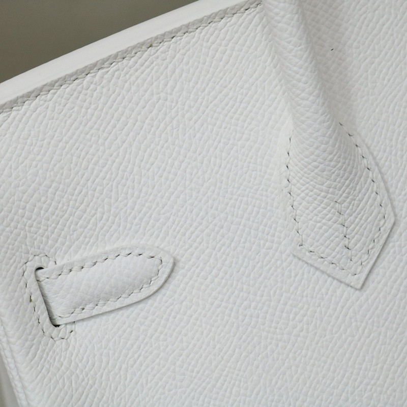 01 Blanc & 6R Kiwi interior Epsom Birkin 25 With PHW