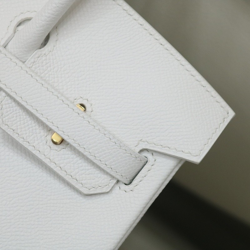 01 Blanc & 6R Kiwi interior Epsom Birkin 25 With PHW