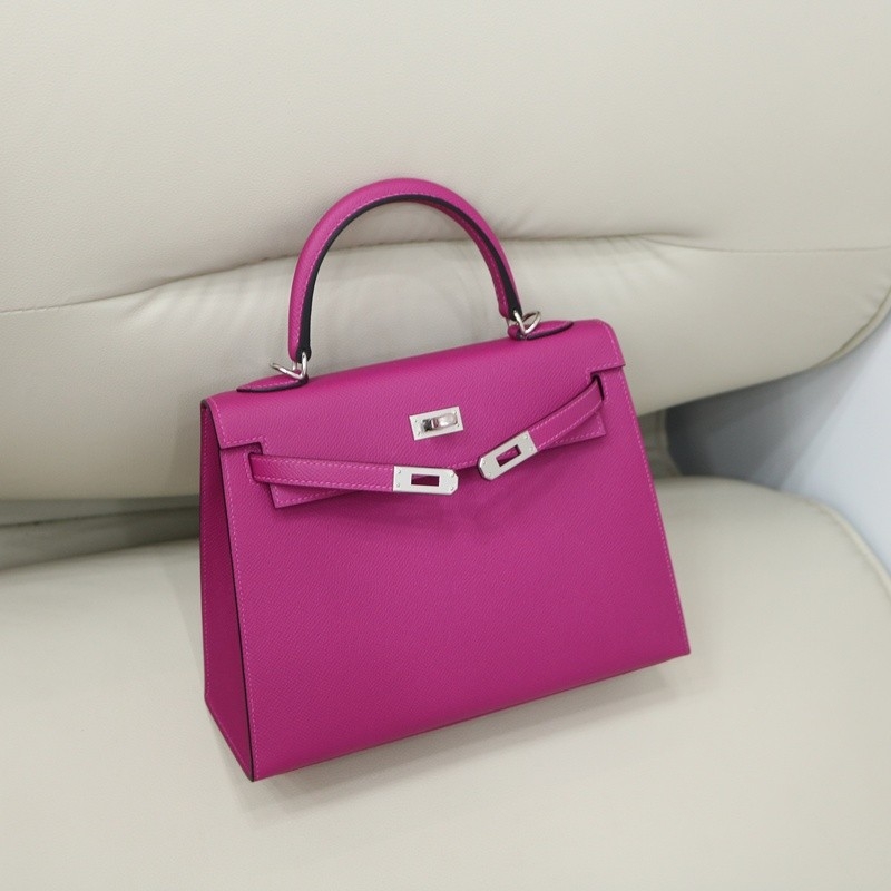 L3 rose pourple epsom kelly 25 sellier with phw