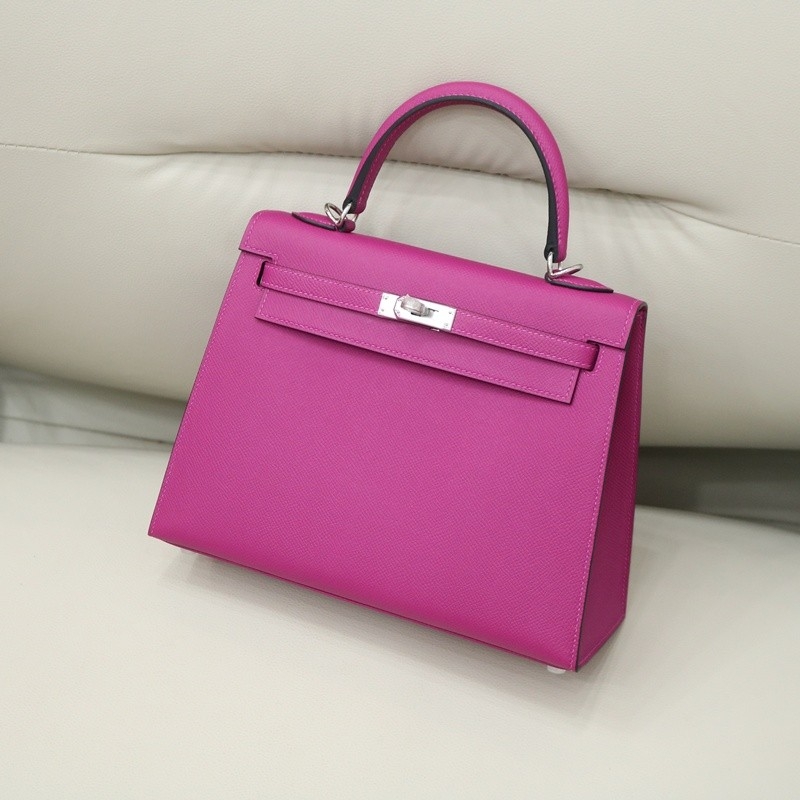 L3 rose pourple epsom kelly 25 sellier with phw