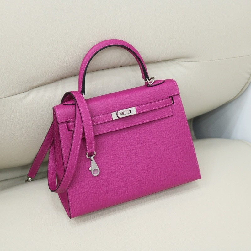 L3 rose pourple epsom kelly 25 sellier with phw