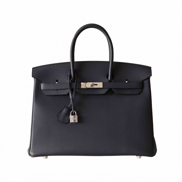 BIRKIN 35 BLUE NUIT TOGO PHW