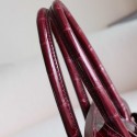 BIRKIN 25 BORDEAUX SHINY NILOTICUS GHW