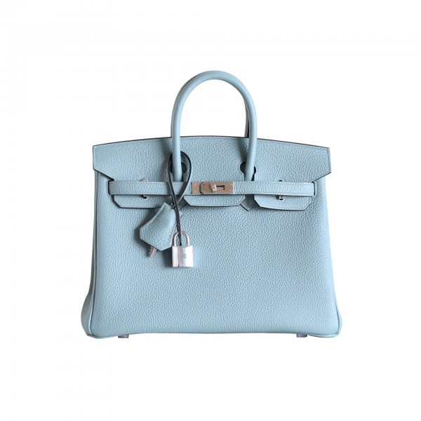 BIRKIN 25 CIEL TOGO PHW