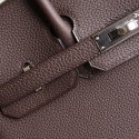 BIRKIN 25 EBENE TOGO LEATHER INSIDE GOLD CHEVRE PHW