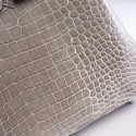 BIRKIN 25 GRIS TOURTERELLE SHINY POROSUS PHW