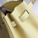 BIRKIN 25 JAUNE POUSSIN TOGO GHW