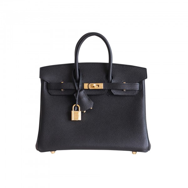 BIRKIN 25 NOIR TOGO GHW