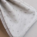 BIRKIN 25 PEARL GREY OSTRICH GHW