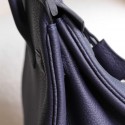 BIRKIN 30 BLUE NUIT TOGO LEATHER ROSE GOLD HARDWARE