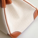 BIRKIN 30 FAUVE BARENIA AND TOILE CANVAS PHW