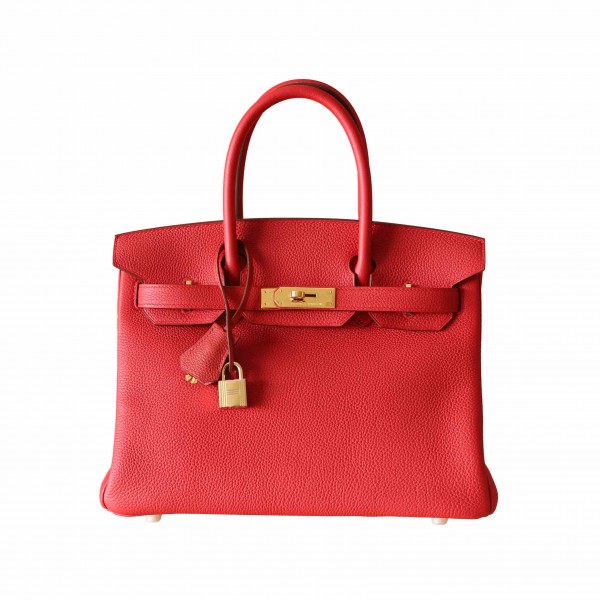 BIRKIN 30 ROUGE CASAQUE TOGO GHW