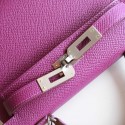 MINIKELLY ANEMONE EPSOM SILVER HARDWARE