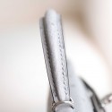 MINIKELLY BLUE GLACIER OSTRICH SILVER HARDWARE