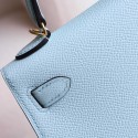 MINIKELLY BLUE ZEPHYR EPSOM GOLD HARDWARE
