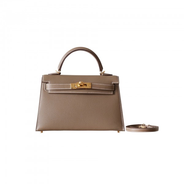 MINIKELLY ETOUPE EPSOM GOLD HARDWARE