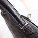 MINIKELLY GRAPHITE MATTE ALLIGATOR SILVER HARDWARE